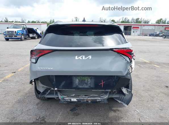 5XYK53AF5PG119083 2023 KIA SPORTAGE Gray 