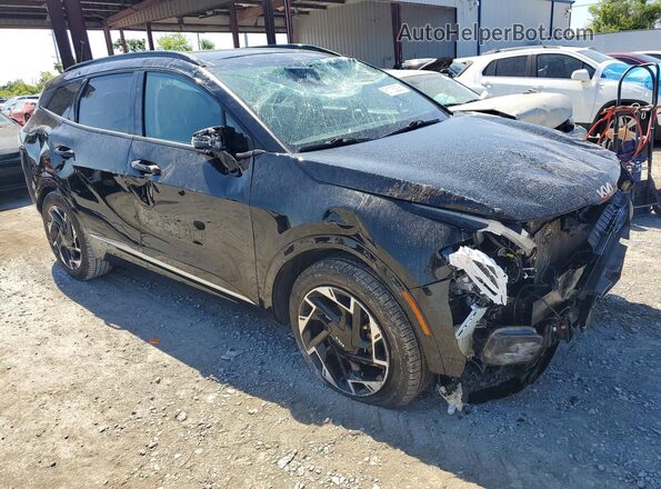 5XYK53AF6PG072162 2023 KIA SPORTAGE Black Front right