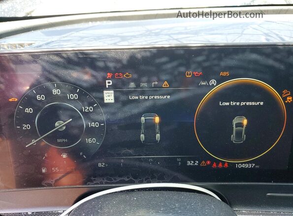 5XYK53AF6PG072162 2023 KIA SPORTAGE Black Instrument cluster view