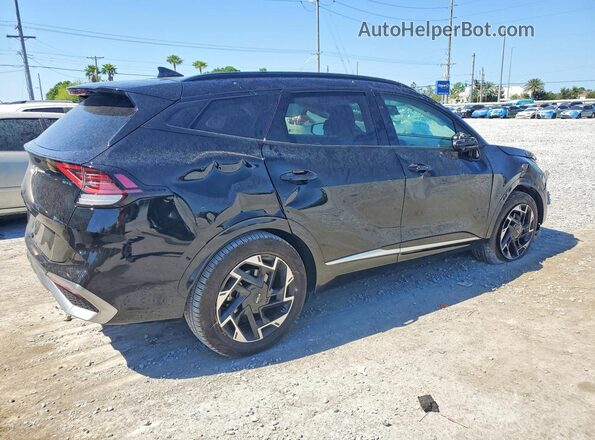 5XYK53AF6PG072162 2023 KIA SPORTAGE Black Rear right