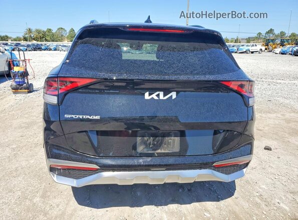 5XYK53AF6PG072162 2023 KIA SPORTAGE Black Rear view