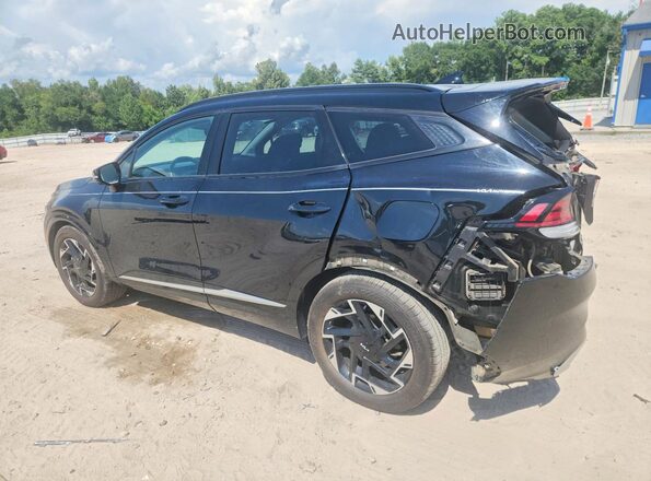 5XYK53AFXPG005807 2023 KIA SPORTAGE Black Tył lewy