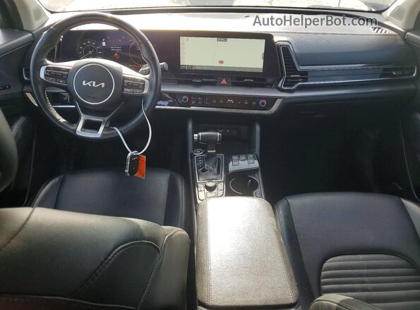 5XYK53AFXPG057101 2023 KIA SPORTAGE Black Widok deski rozdzielczej
