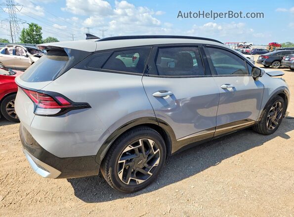 5XYK53DF1RG181451 2024 KIA SPORTAGE Gray Задня права чверть
