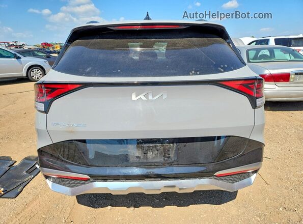 5XYK53DF1RG181451 2024 KIA SPORTAGE Gray Вид ззаду