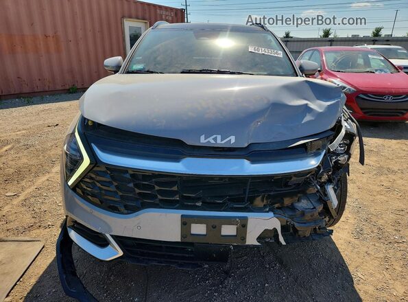 5XYK53DF1RG181451 2024 KIA SPORTAGE Gray Вид спереду