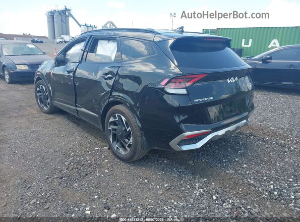 5XYK53DF1SG270216 2025 KIA SPORTAGE Black უკანა მარცხენა