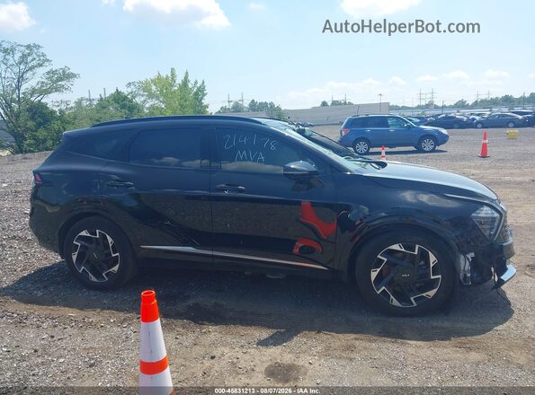 5XYK53DF1SG270216 2025 KIA SPORTAGE Black ხელსაწყოთა პანელის ხედი