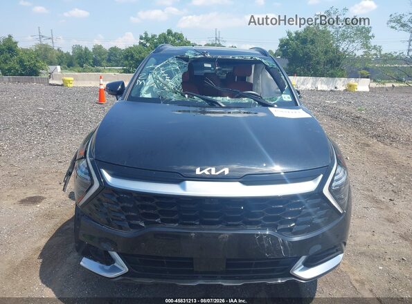 5XYK53DF1SG270216 2025 KIA SPORTAGE Black წინა პანელის ხედი