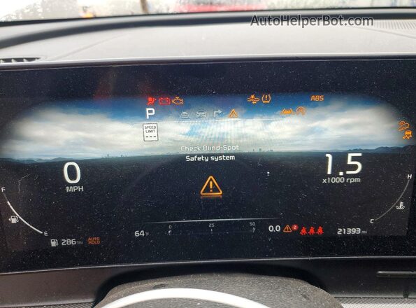 5XYK53DF4RG181699 2024 KIA SPORTAGE White Սարքավորումների վահանակի տեսք