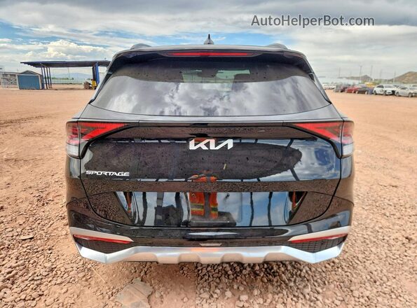 5XYK53DF4SG280982 2025 KIA SPORTAGE Black უკანა ხედი