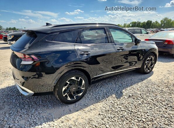 5XYK53DF8SG293766 2025 KIA SPORTAGE Черный Задняя правая четверть