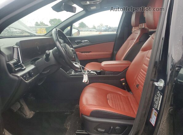 5XYK5CAF3PG001968 2023 KIA SPORTAGE Black Вид салону спереду