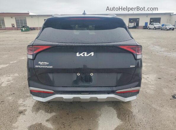 5XYK5CAF3PG001968 2023 KIA SPORTAGE Black Вид ззаду