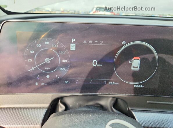 5XYK5CAF8PG002582 2023 KIA SPORTAGE Gray Սարքավորումների վահանակի տեսք