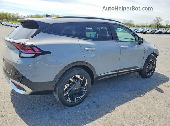 5XYK5CDF0RG169226 2024 KIA SPORTAGE Silver Задня права чверть