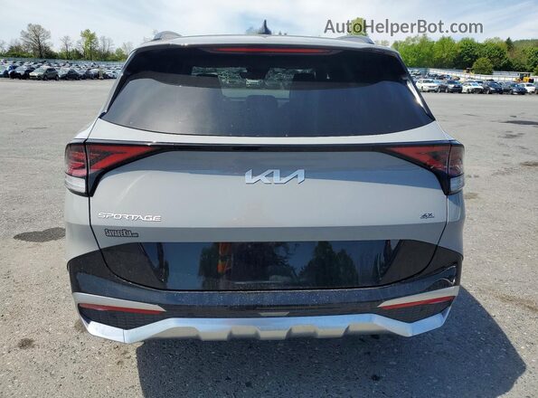5XYK5CDF0RG169226 2024 KIA SPORTAGE Silver Вид ззаду