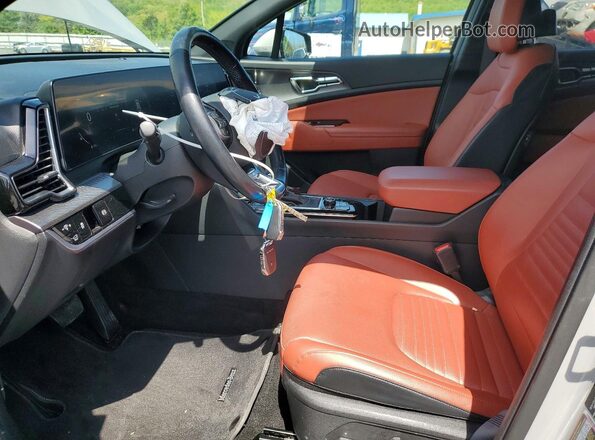 5XYK5CDF0RG169226 2024 KIA SPORTAGE Silver Вид салону спереду
