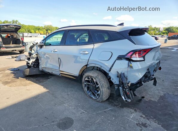 5XYK5CDF1RG205330 2024 KIA SPORTAGE Silver Rear left