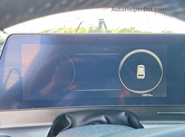 5XYK5CDF1RG205330 2024 KIA SPORTAGE Silver Instrument cluster view