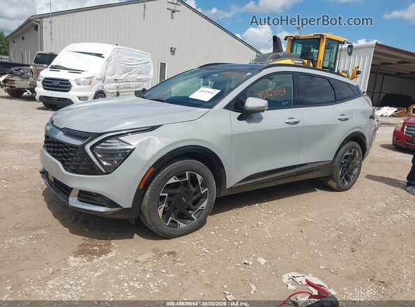 5XYK5CDF4SG243026 2025 KIA SPORTAGE Blue Front left