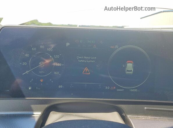 5XYK5CDF4SG291397 2025 KIA SPORTAGE Серый Вид щитка приборов