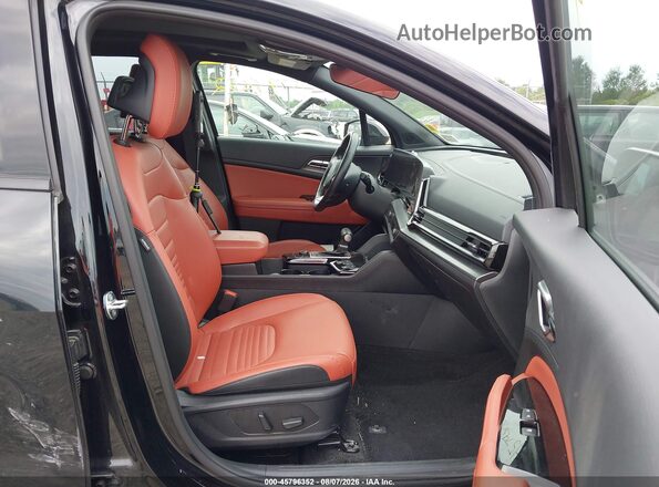 5XYK5CDFXRG200157 2024 KIA SPORTAGE Black Vista interior delantera