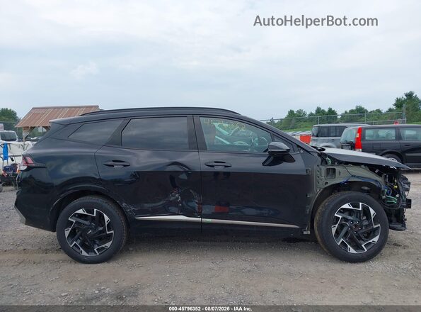 5XYK5CDFXRG200157 2024 KIA SPORTAGE Black Vista interior de 360 grados