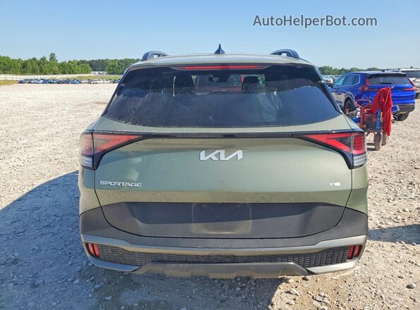 5XYK6CAF2PG025692 2023 KIA SPORTAGE Green Հետևի տեսք