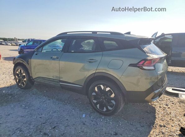 5XYK6CAF2PG025692 2023 KIA SPORTAGE Green Հետևի ձախ