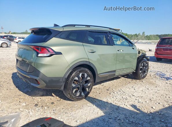 5XYK6CAF2PG025692 2023 KIA SPORTAGE Green Հետևի աջ