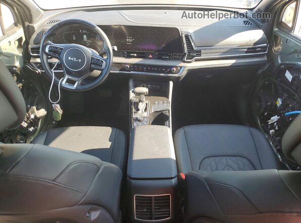 5XYK6CAF2PG025692 2023 KIA SPORTAGE Green Առջևի վահանակի տեսք