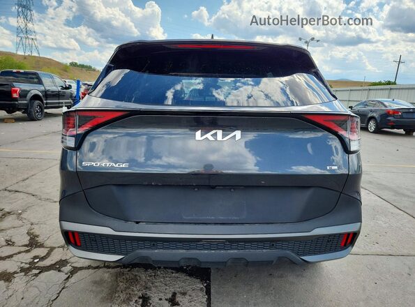 5XYK6CAF2PG074648 2023 KIA SPORTAGE Угольный Вид сзади