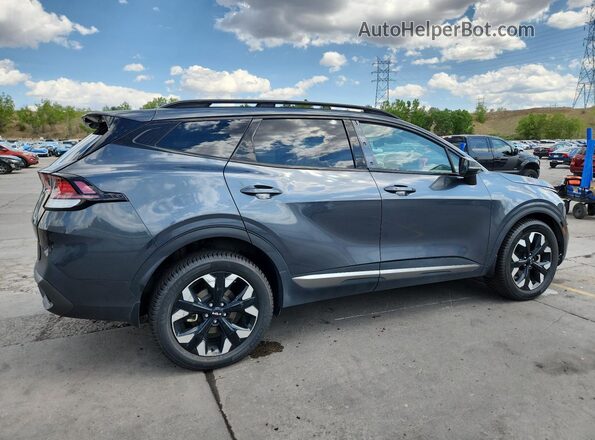 5XYK6CAF2PG074648 2023 KIA SPORTAGE Угольный Задняя правая четверть