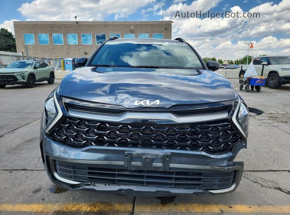 5XYK6CAF2PG074648 2023 KIA SPORTAGE Угольный Вид спереди