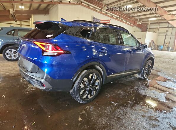 5XYK6CAF3PG026852 2023 KIA SPORTAGE Blue Rear right