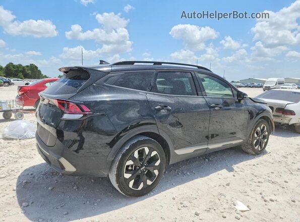 5XYK6CAF5PG024178 2023 KIA SPORTAGE Черный Задняя правая четверть