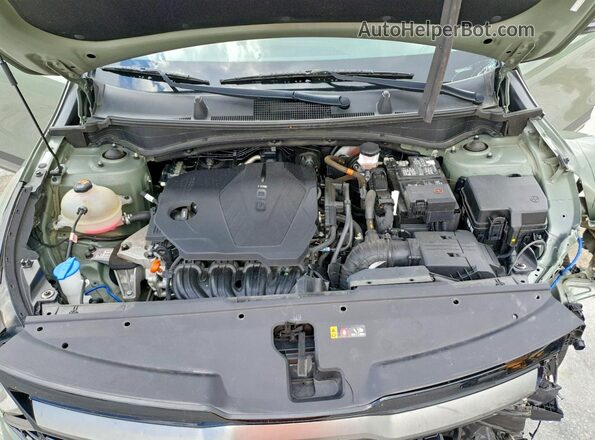 5XYK6CAF6PG096166 2023 KIA SPORTAGE Green Engine compartment view