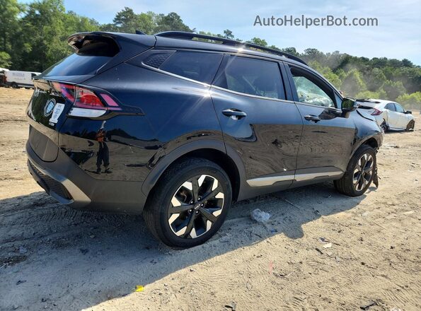 5XYK6CAF7PG079487 2023 KIA SPORTAGE Black Задня права чверть