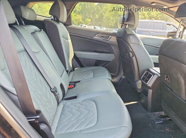 5XYK6CAF7PG079487 2023 KIA SPORTAGE Black Вид задньої частини салону