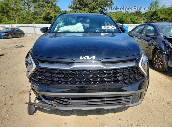 5XYK6CAF7PG079487 2023 KIA SPORTAGE Black Вид спереду
