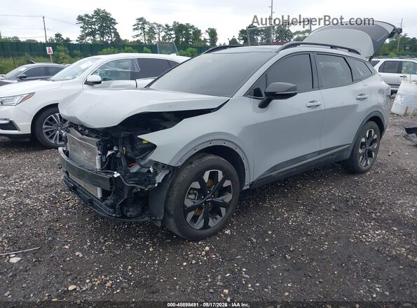 5XYK6CDF0RG205168 2024 KIA SPORTAGE Gray Front left