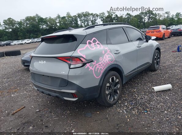 5XYK6CDF0RG205168 2024 KIA SPORTAGE Gray Rear right