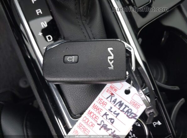5XYK6CDF0RG205168 2024 KIA SPORTAGE Gray Dashboard view