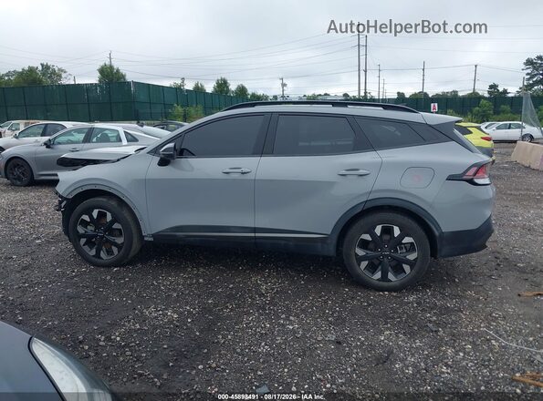 5XYK6CDF0RG205168 2024 KIA SPORTAGE Gray 360 interior view