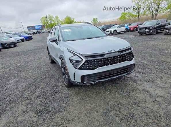 5XYK6CDF0SG273881 2025 KIA SPORTAGE Gray Trasero derecho