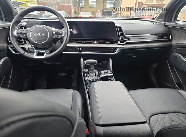 5XYK6CDF0SG273881 2025 KIA SPORTAGE Gray Vista del cuadro de instrumentos