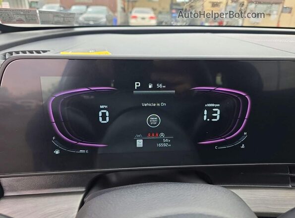 5XYK6CDF0SG273881 2025 KIA SPORTAGE Gray Vista del salpicadero