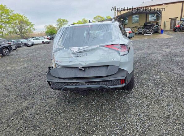 5XYK6CDF0SG273881 2025 KIA SPORTAGE Gray Vista trasera