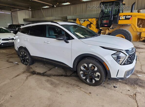 5XYK6CDF1RG177784 2024 KIA SPORTAGE White Front right
